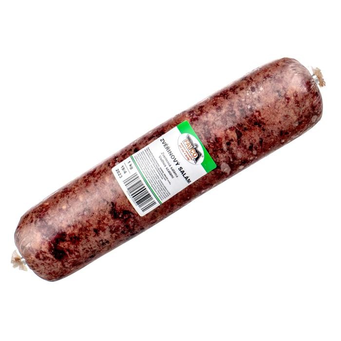 BARF Dziczyzna mielona - salami - 1kg