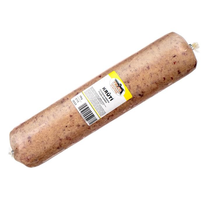 BARF Indyk mielony - salami - 1kg