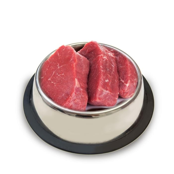 BARF Kawałki wołowiny EXTRA VAC - 1kg